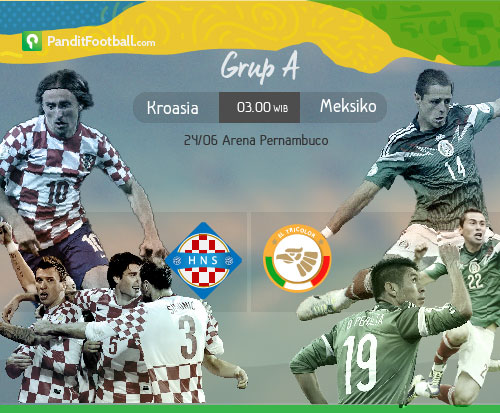 [Match Preview] Kroasia vs Meksiko: Laga Hidup Mati